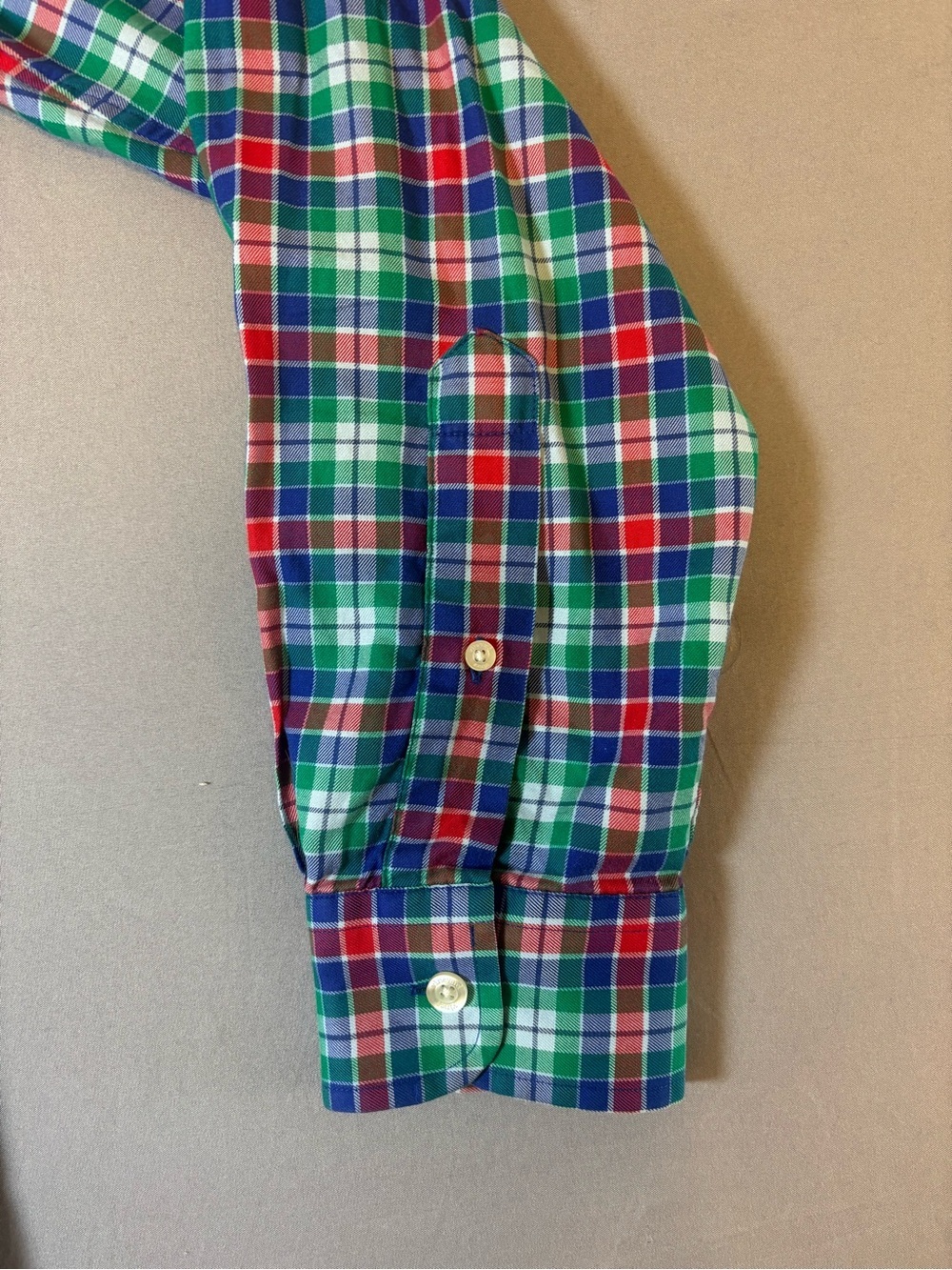 Vineyard Vines Men's Button-Down Plaid Shirt - Size Medium Slim Fit Tucker shirt - Picture 3 of 7